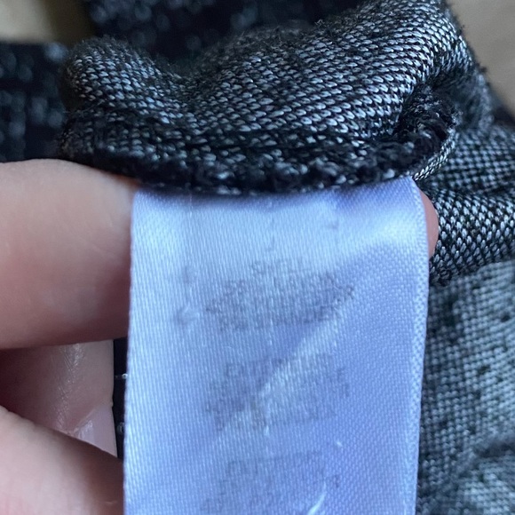 COPY - Calvin Klein dress rayon blend fit & flare textured black white - Picture 8 of 9